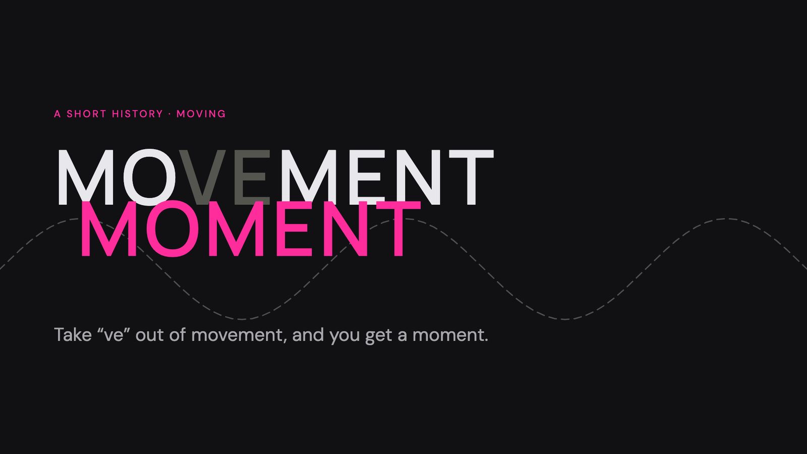 Slide 5: Movement, moment