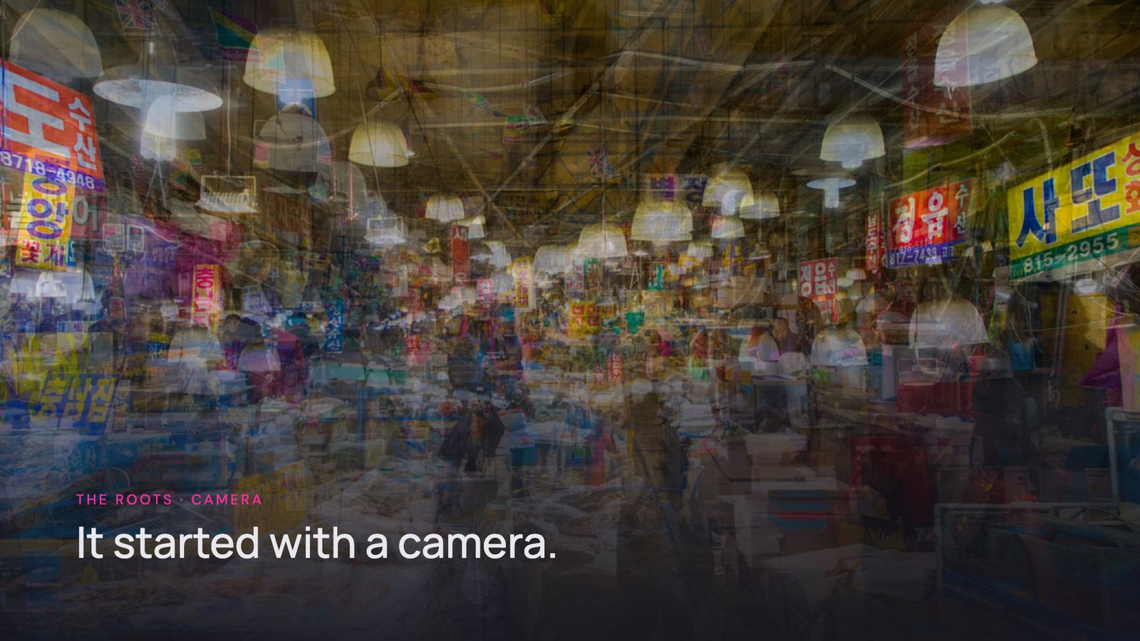 Slide 11: It started with a camera.