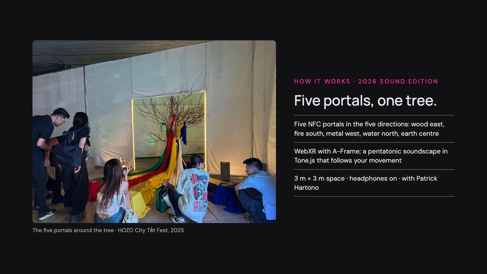 Slide 30: Five portals, one tree.