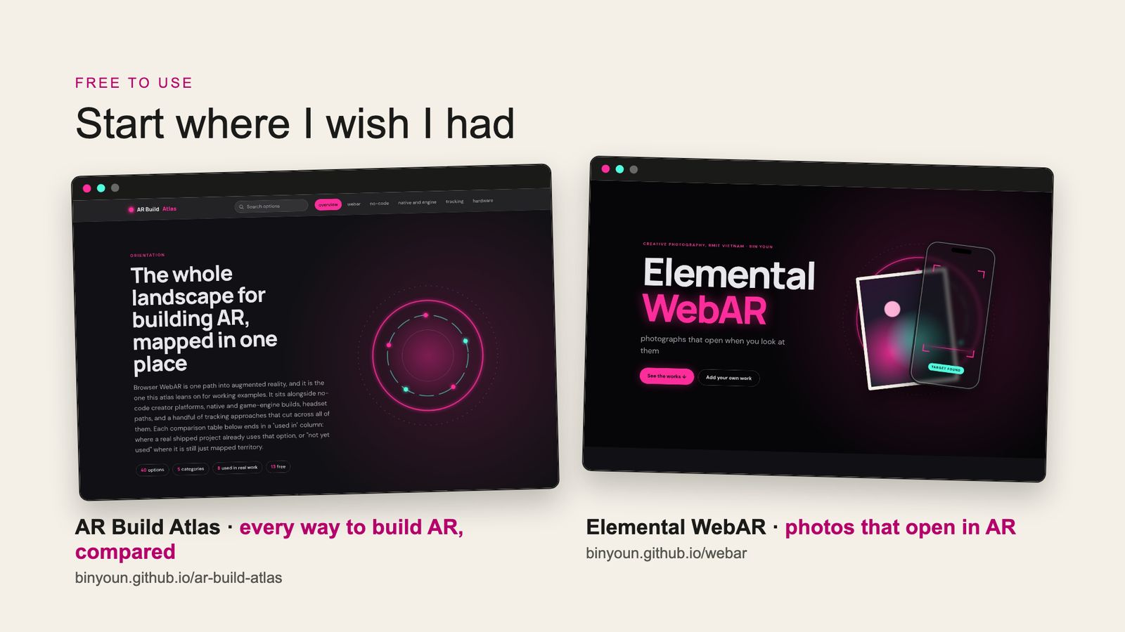 Slide 46: Start where I wish I had